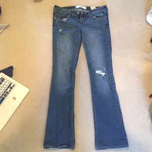 Slim bootcut jeans